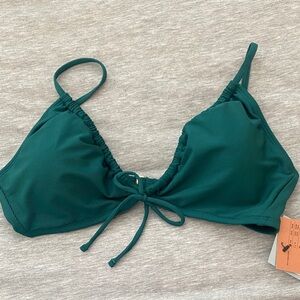 Shade & Shore Green Bikini Top